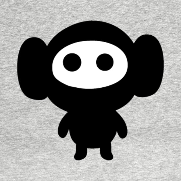 Kawaii Ninja Monkey Emoticon by AnotherOne
